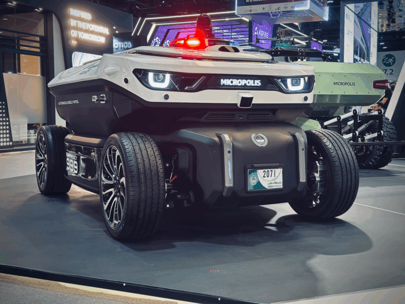 robot autonom destinat sigurantei urbane