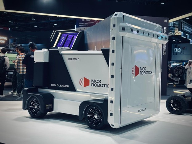 robot autonom destinat igienizarii industriale