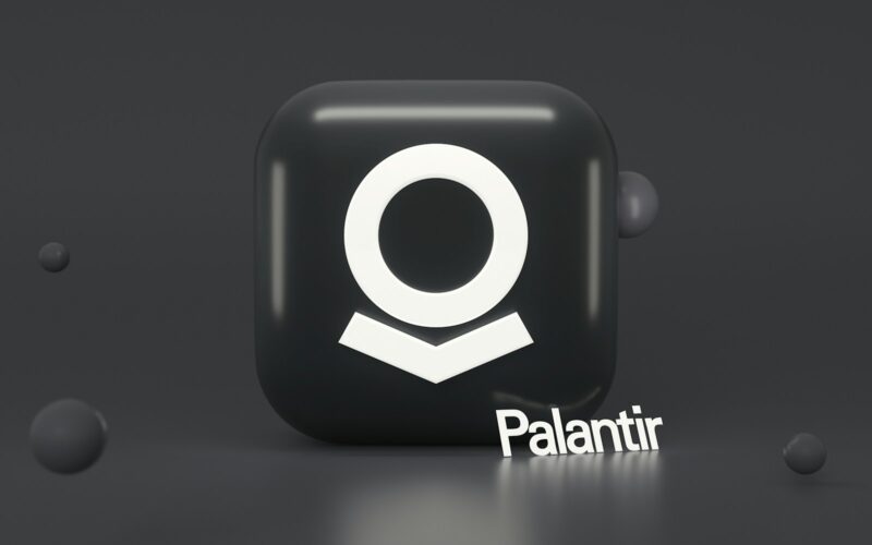 logolul companiei AI Palantir