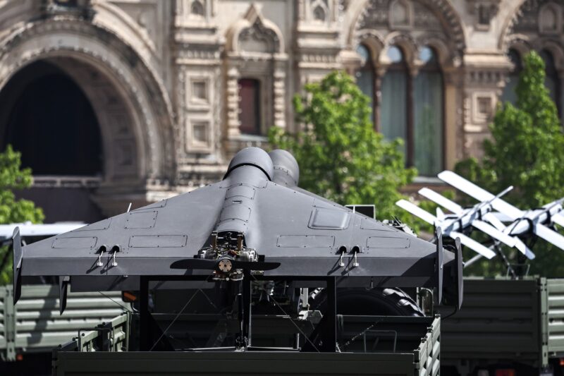 drone geran-2 la moscova