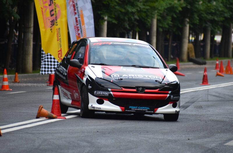 masina participanta la seaside speed race