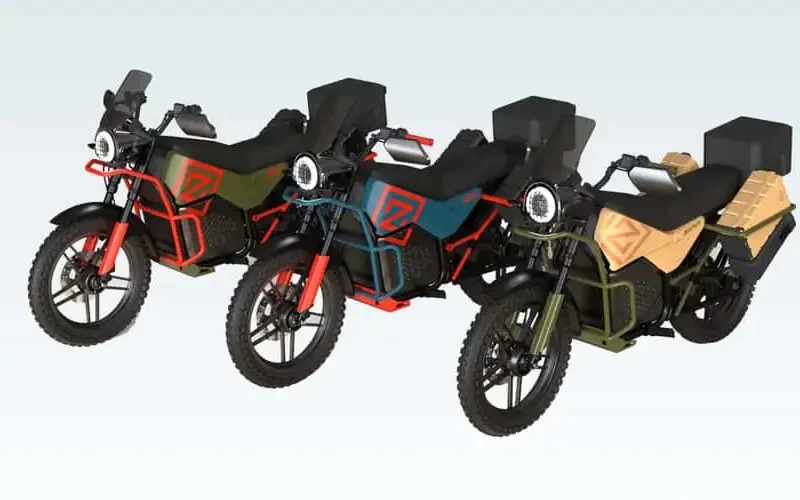 3 motociclete adventure tesla
