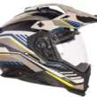 casca moto adventure multicolora