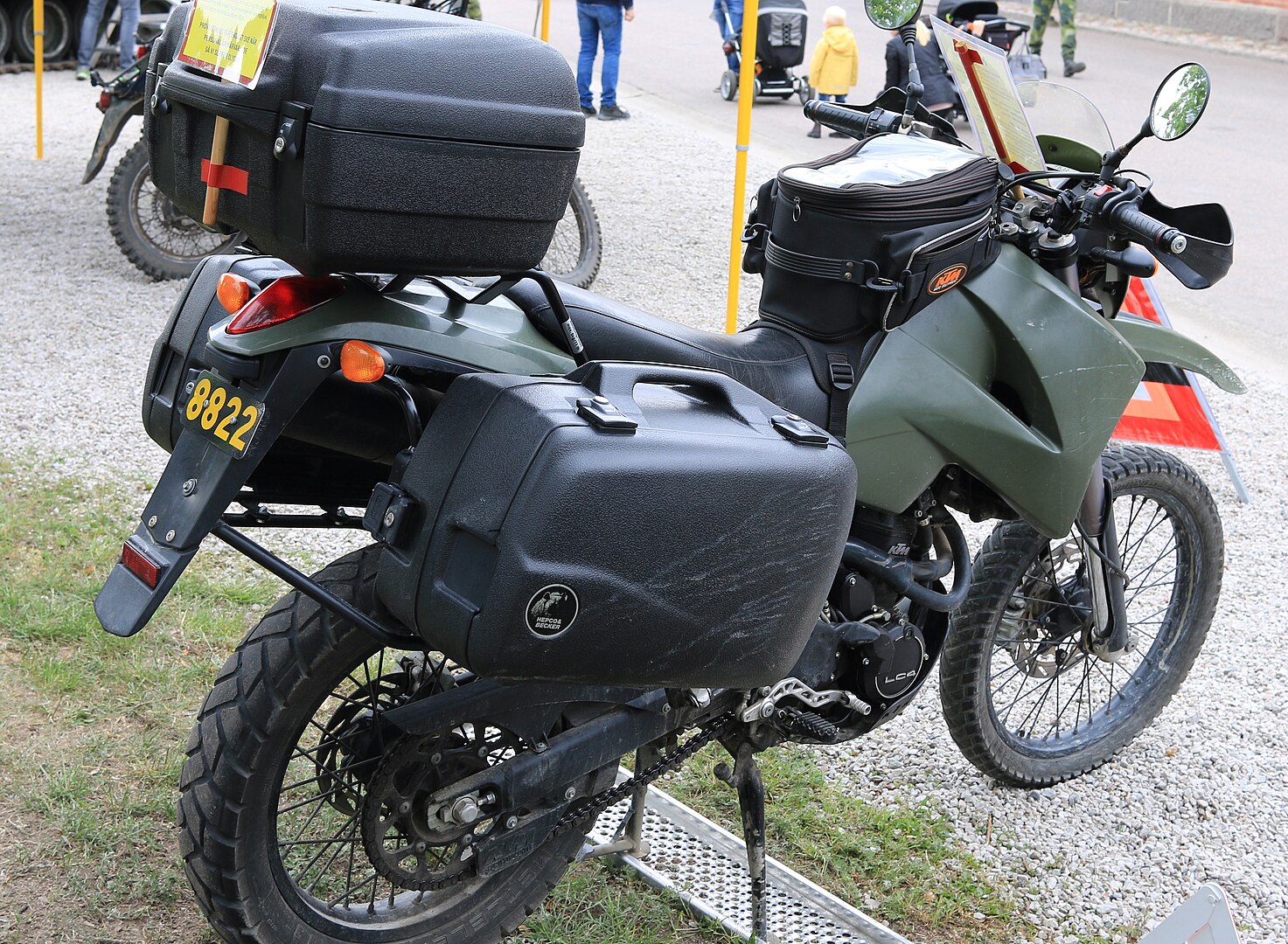 motocicleta de teren a armatei suedeze