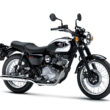 motocicleta clasica de la kawasaki de culoare neagra