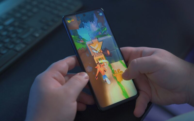 person holding black samsung android smartphone