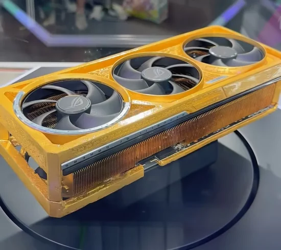Asus a prezentat un RTX 5090 fabricat din 5 kg de aur de 24 de karate în valoare de 500.000 de dolari, RTX 5090 ROG Astral Gold Edition, cel mai scump GPU din toate timpurile