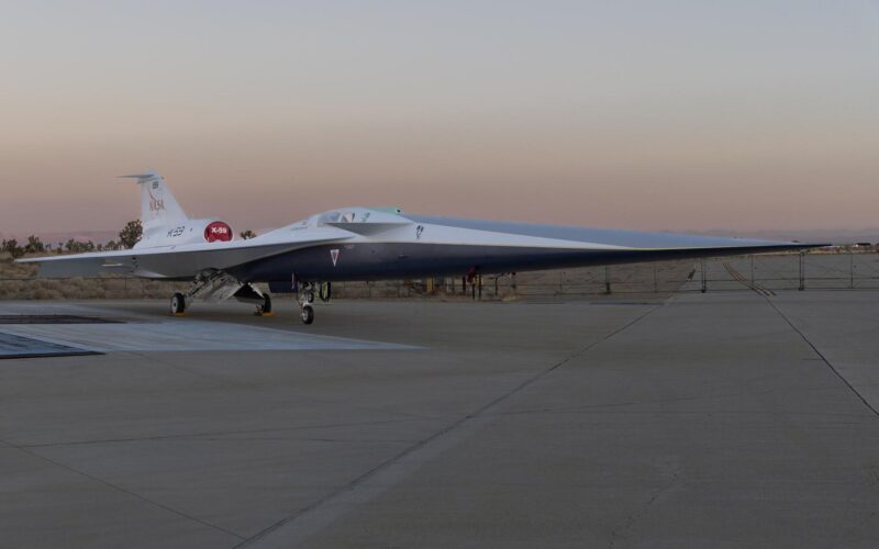Avion supersonic silențios, X-59, creat de NASA