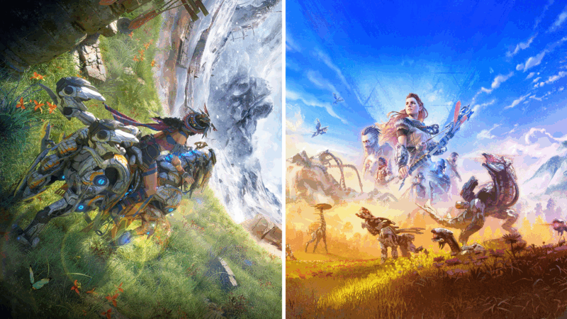 Comparație între Horizon Zero Dawn Remaster și Light of Mortiram.