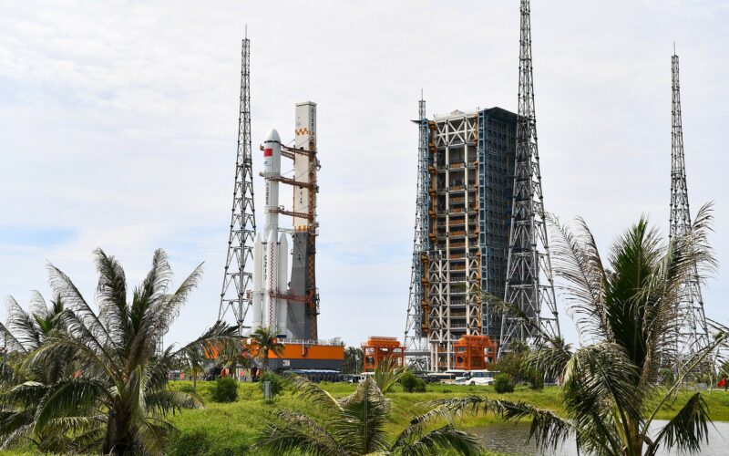 Centrul Spațial Wenchang, pe insula Hainan