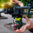 drona fpv inarmata cu o bomba