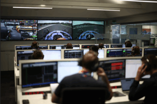 Centrul de comandă F1