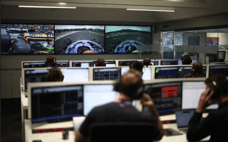 Centrul de comandă F1