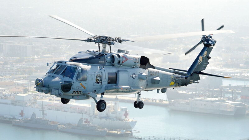 elicopter in zbor