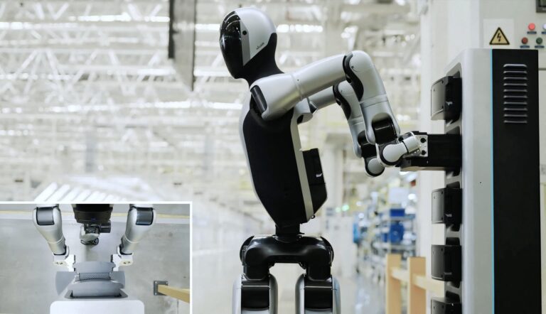 Robotul umanoid The Walker 2 își încarcă singur bateria