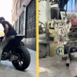 motocicleta cu motor de ferari