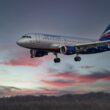 Un avion al companiei ruse Aeroflot