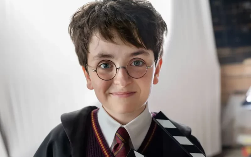 Noul actor care il va interpreta pe harry potter in costumatie completa