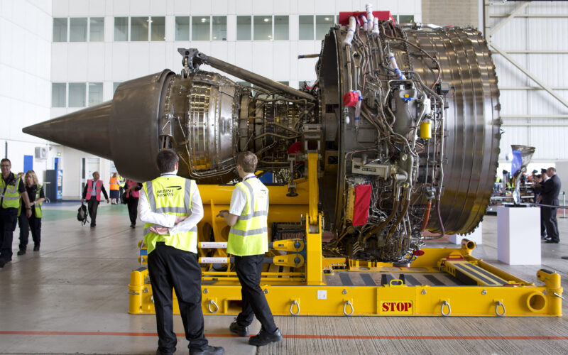 Motorul de avion Rolls-Royce Trent 1000