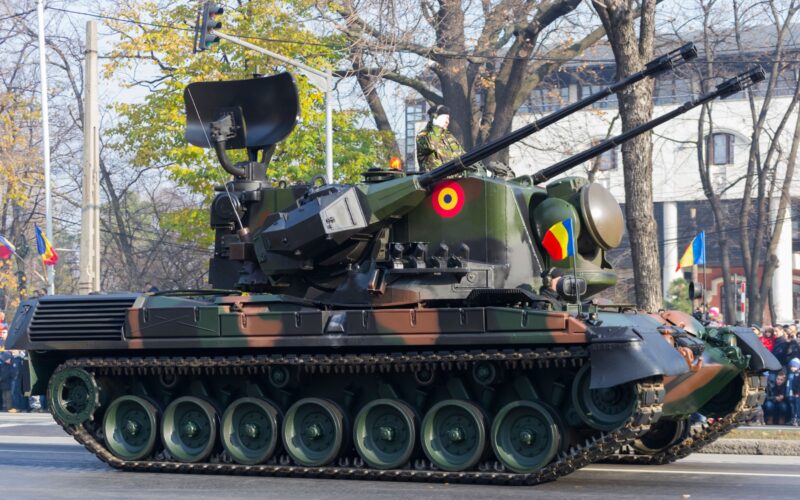 sistem anti-aerian gepard din dotarea romaniei