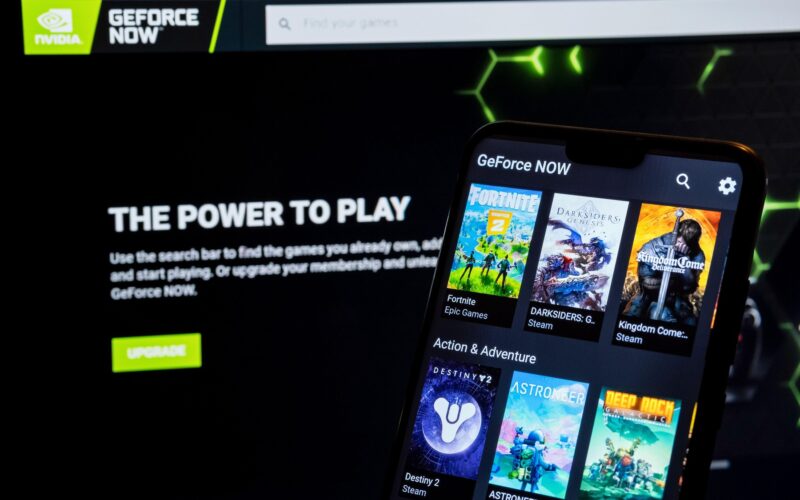 serviciul de cloud gaming google geforce now