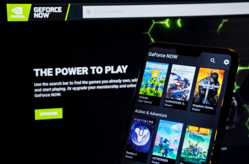 serviciul de cloud gaming google geforce now