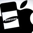 Logo-uri Samsung și Apple