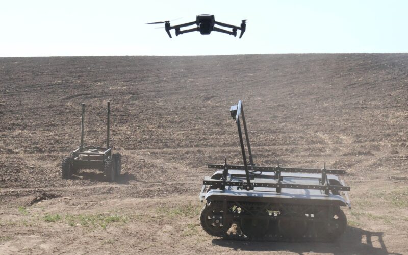 roboti si drone in ucraina
