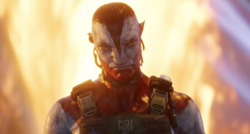 Secvență din timpul filmului Avatar: Fire And Ash