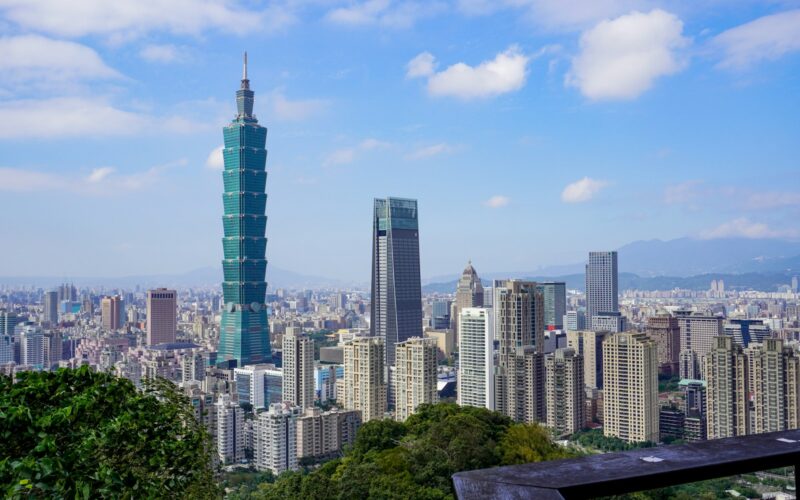 city skyline taiwan