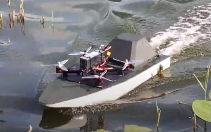 usv-ul ursula dezvoltat in ucraina si echipat cu o drona fpv