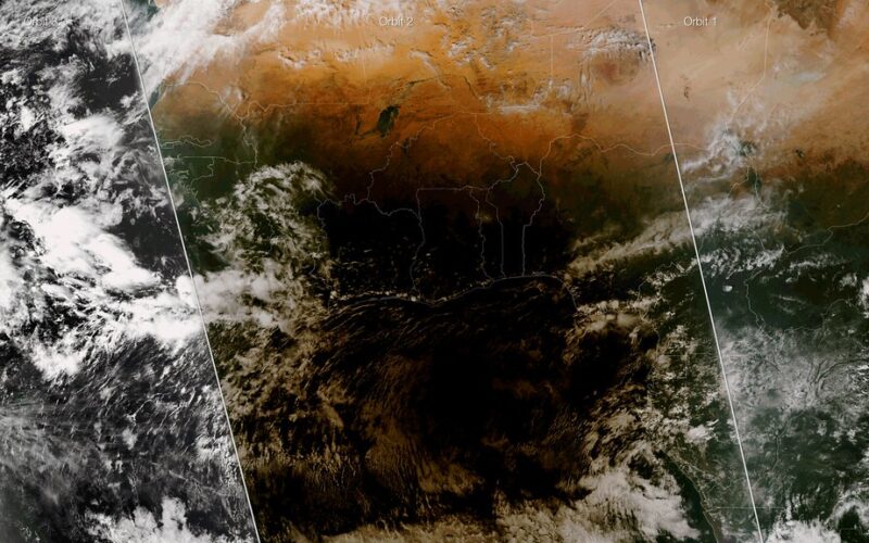 Africa văzută din satelit