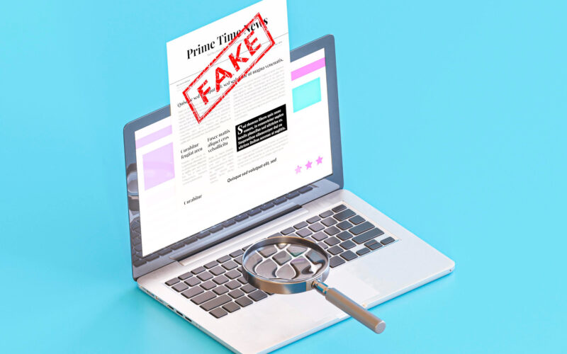 ilustratie dezinformare pe internet