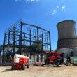 centrala pe gaz si hidrogen in constructie