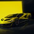Lamborghini Fenomeno in studio in culoare de lansare