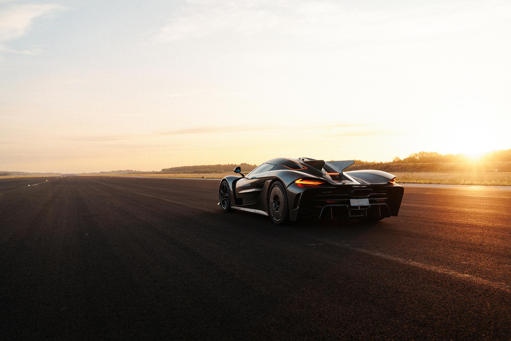 Koenigsegg Jesko Absolut pe pista