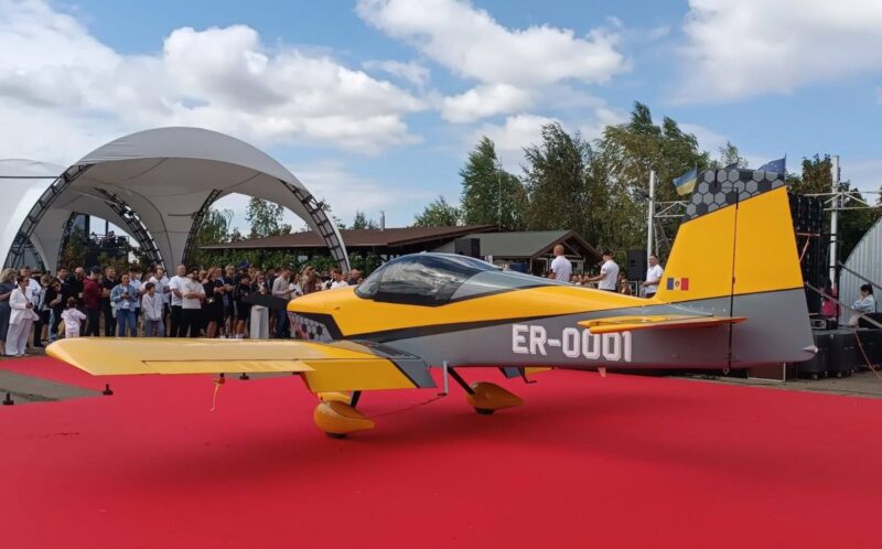 Primul avion construit în Republica Moldova