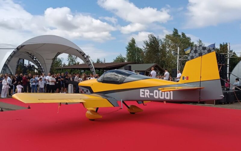 Primul avion construit în Republica Moldova