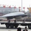 Dronă chineză la o paradă militară