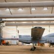 Dronă germană în cadrul unei expoziții