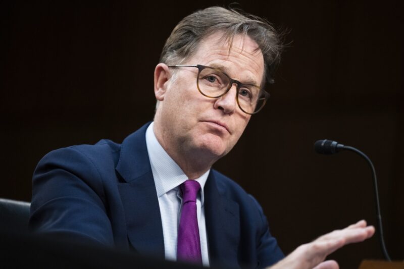 Nick Clegg, fost director Meta