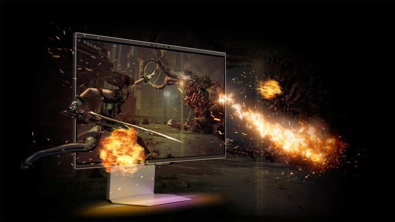 Monitor de gaming marca Samsung