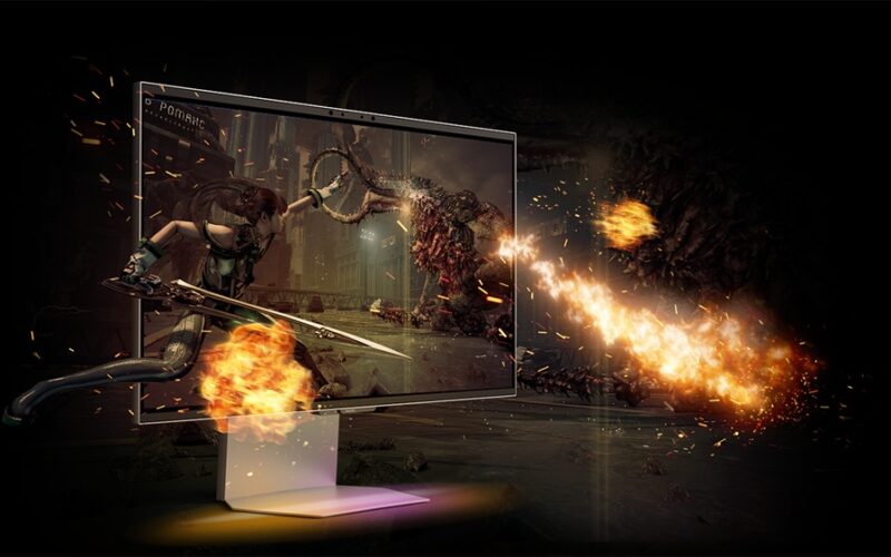 Monitor de gaming marca Samsung