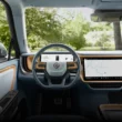 Interiorul SUV-ului Rivian R1S