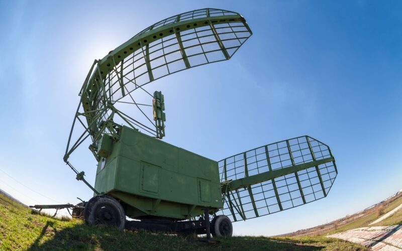 Radar sovietic instalat la Kaliiningrad