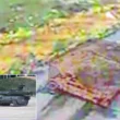 Tanc rusesc T-90M în timp ce este atacat de o dronă FPV