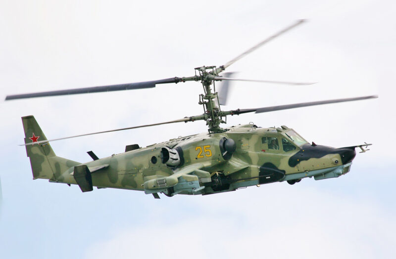 Elicopter de atac rusesc Kamov Ka-50