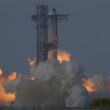 Racheta Starship înainte de decolare
