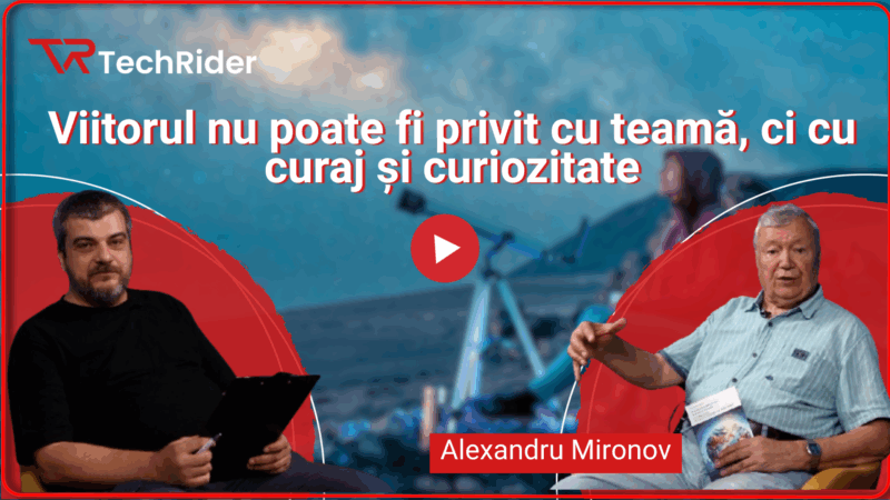 Interviu cu Alexandru Mironov la Tech Rider