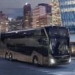 autobuz pe o strada